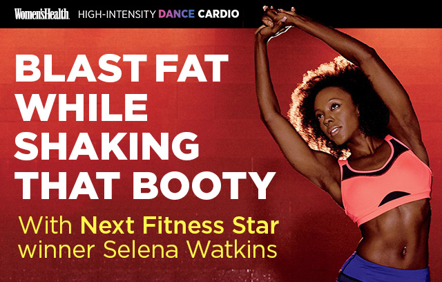 Blast fat while shaking that booty with Next Fitness Star winner Selena Watkins