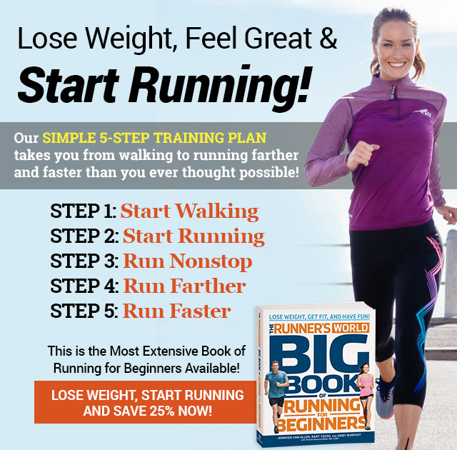 Lose Weight, .Feel Great & Start Running! Our simple 5-step training plan takes you from walking to running farther and faster than you ever thought possible! Click here!