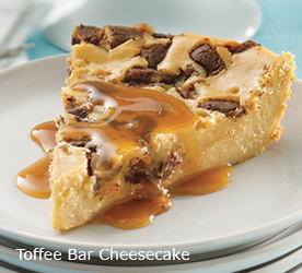 Toffee Bar Cheesecake