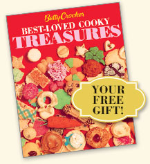 Betty Crocker Best-Loved Cooky Treasures Your Free Gift!