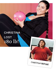 Christina Lost 180 lb!
