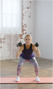 Squat to Shoulder Press