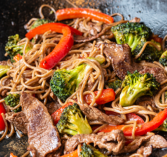 Beef Stir-Fry with Noodles