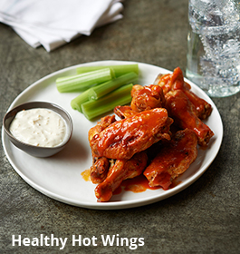 Healthy Hot Wings