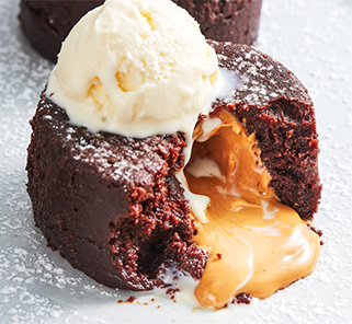 Peanut Butter Molten Cakes