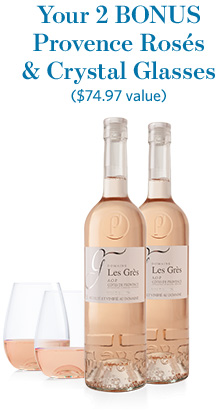 2 BONUS Rosés & Glasses